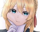ご希望に沿ったSNSのアイコンをお描きします 病み系、ゆめかわ、デフォルメなどお気軽にご相談ください！ イメージ1