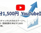 伸び悩むYouTubeチャンネルを徹底診断します なぜ伸びない？データに基づき客観的な視点でアドバイスします イメージ1