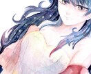 SNSアイコンなどミニイラスト描きます 可愛いと綺麗を中心に、透明水彩で。 イメージ2