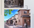 お手元の写真、特に建築画像をレタッチします 建築現場の実情とデザインの力を掛け合わせたレタッチ イメージ1