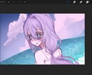 緩めのアイコン、1枚絵、立ち絵夢絵なんでも描きます 簡易イラストのため全て1500〜2000で受け付けております イメージ3