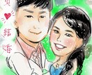 あなたの写真を元に、iPadで、水彩画風な似顔絵を描きます！ イメージ1