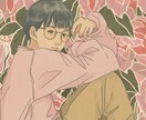 似顔絵、アイコン描きます 似顔絵と共に背景まで雰囲気に合わせ描きます イメージ5