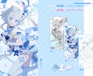 可愛らしいキャラデザ・Live2d原画を描きます 透明感のある可愛らしいイラストと、バランスのとれたデッサン！ イメージ7