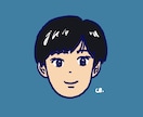 ゆるくてかわいい似顔絵描きます SNSのアイコンや名刺用、プレゼントなどに。 イメージ7