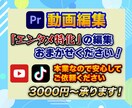 YouTube・TikTok等の動画編集！承ります 初めての方でも大丈夫！ご依頼者様に寄り添って対応いたします！ イメージ1