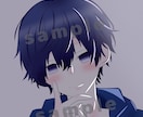 上半身のみのイラストを描きます 透過と両方のお渡し可能です！上半身のみですのでご注意ください イメージ4