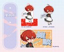 オリジナルのミニキャラ制作致します 商用利用可！グッズ作成にも対応 イメージ4