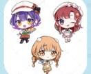 かわいいデフォルメ・ミニキャライラスト描きます アイコン、サムネイル、グッズ等ご使用いただけます✧︎* イメージ5