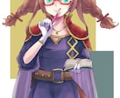 特別価格中/アイコン、ヘッダーイラストお描きします かわいい女の子や色っぽいお姉さんが得意です！ イメージ4