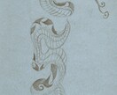 タトゥーデザインしています デザインにしたい絵を想像とより近ずけて満足するイラストを提供 イメージ7