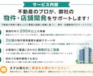 事業を成功に導く物件・店舗開発業務を代行します 事務所仲介200件以上・出店支援多数の実績があります。 イメージ2