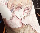 似顔絵描きます スケッチブックから描くアナログ風（ツールでの編集も可） イメージ5