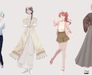 TRPG向け立ち絵制作します あなたのPCやNPCをより生き生きとさせるお手伝いをします！ イメージ7