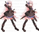 キャラクターデザインからイラスト作成まで出来ます 修正無制限でバストアップ～全身までどんなポーズでも作成します イメージ5