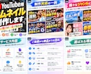 YouTube用サムネイルを2枚制作します 動画の魅力が一目で伝わるデザインをご提案 イメージ2