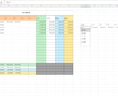 Excel作業を代行します 面倒な表作成やデータ集計をプロが代行します！！ イメージ2