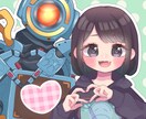 かわいいSNSアイコン、ヘッダーお描きします 世界に１つ！あなただけのキラキラかわいいイラスト♡ イメージ4