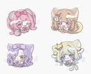 かわいいちみキャラのSNSアイコンを作成します ふわふわで可愛いミニキャライラストを丁寧に作成します！ イメージ3