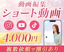 ショート動画制作！1本4,000から承ります 忙しい経営者様・発信者様の動画発信をサポートします！ イメージ1