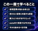 noteの有料記事の作り方と売り方を教えます 売れる有料記事には理由がある！note収益化の必須テクニック イメージ4