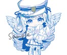 可愛い女の子のSDイラストを制作します ときめきを感じるような可愛さを大事にしています♡ イメージ4