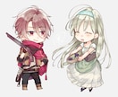 期間限定割引料金！ミニキャラや人物絵、漫画承ります かわいいとかっこいいを両方取りしませんか？ イメージ8