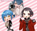 可愛い♡３頭身SDキャラお描きします グッズやアイコン等に使える汎用性の高いイラストを提供します！ イメージ2