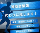 あなたの事業で使えそうな補助金調べます 知らずに損する不安を専門家が減らします イメージ1
