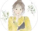 ゆるふわ×淡色│雰囲気のアイコンを制作します あなただけの”ふんわり可愛い”アイコンをお描きします♪ イメージ6