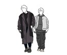 あなただけの線画イラストを描きます ご自身のアイコンや、プレゼントにイラストはいかがですか？？ イメージ6