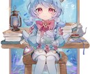 商用利用⭕️1枚絵を制作します サムネやアイコンに！目を引くかわいらしい1枚絵をお作りします イメージ7