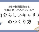 会社に依存しないキャリアのつくり方について話します 2度の転職経験者だから気づく、自分らしいキャリアのつくり方 イメージ1