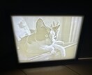 思い出の写真を光に！3Dリトファン制作します 光で浮かび上がる感動！世界に一つだけの写真ギフト イメージ5