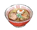 お料理の絵を描きます お店のメニューや記念のお料理を絵にしませんか？ イメージ2