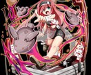 SNS他使用可能なイラスト描きます アイコン・ヘッダー・動画挿入イラストなどご希望の形で対応！ イメージ1