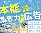 記念特別価格！捨てられないチラシを制作します 読まなくても読める！「本能で読ませる広告」がテーマです！ イメージ1
