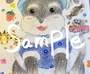ペットさん中心にご希望のイラストを描かせて頂きます 色鉛筆・パステルで描く温かみのあるイラストが特徴です！ イメージ8