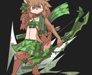 ケモノキャラの立ち絵を描きます TRPG・ゲーム・動画配信等で使える透過立ち絵 イメージ6