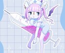 ポップなアイコン、サムネイラスト描きます 元気や個性を強調したい方に！活き活きした顔が得意です♡ イメージ4