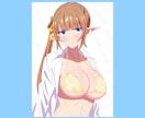 8月まで限定！水着イラスト描きます 背景が付いてくる！水着一枚絵イラスト イメージ4