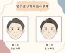 アイコンや席次表におすすめの似顔絵をお描きします 席次表や職場のプロフィール、名刺に！まとめ買いでお得に！ イメージ7