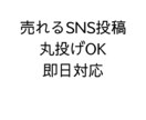 丸投げOK！売れるSNS投稿文5本を即日作成します 修正無制限！即日対応のSNS文章作成！ イメージ1