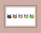 スタンプやバッジをドット絵で可愛く制作します 即日納品も可能です(๑°ㅁ°๑) イメージ5