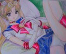 手描き同人イラストを描かせていただきます Å4のケント紙にアクリル絵の具で彩色するイラストです イメージ1