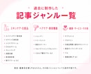 美容系記事LP｜読者の心をつかむ記事を制作します 制作実績８０件以上！記事の全体設計から完成まですべて対応可能 イメージ2