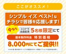 5名様限定プラン！チラシの制作します シンプル&ベーシックでお手頃に作ります！ イメージ4