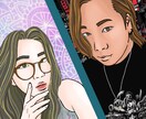 写真を元にアイコン制作致します 顔の気になるパーツを修正しアイコン制作 イメージ3