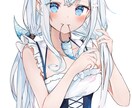 素敵な一枚を届けます キャラクターイラスト(女の子)が好きな方向け イメージ4