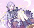 シンプルな一枚絵制作します お急ぎ納品対応可/アイコンやサムネイルにも◎ イメージ2